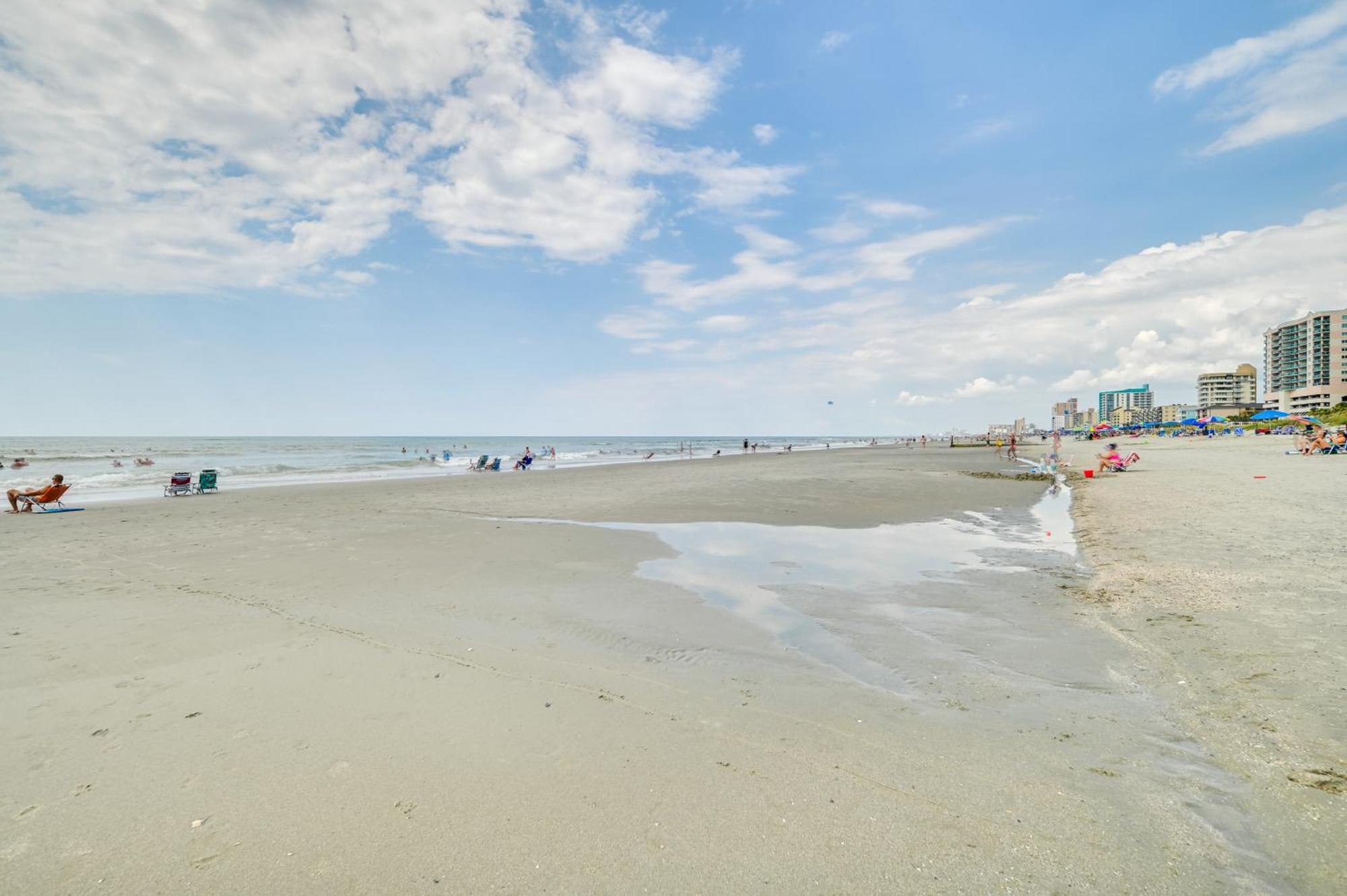 Cozy Coastal Condo With Airy Oceanfront Balcony Myrtle Beach Exterior photo