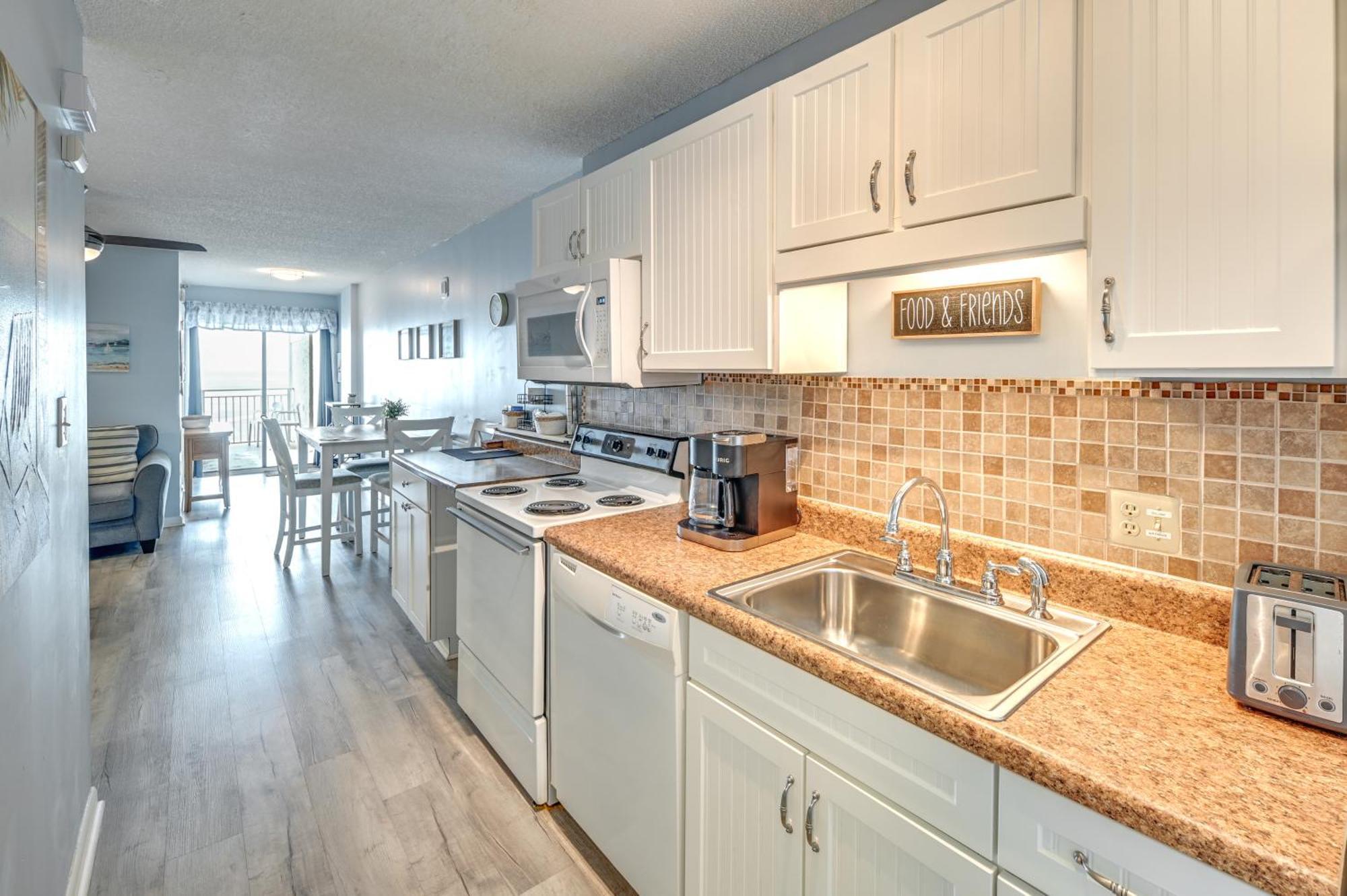 Cozy Coastal Condo With Airy Oceanfront Balcony Myrtle Beach Exterior photo
