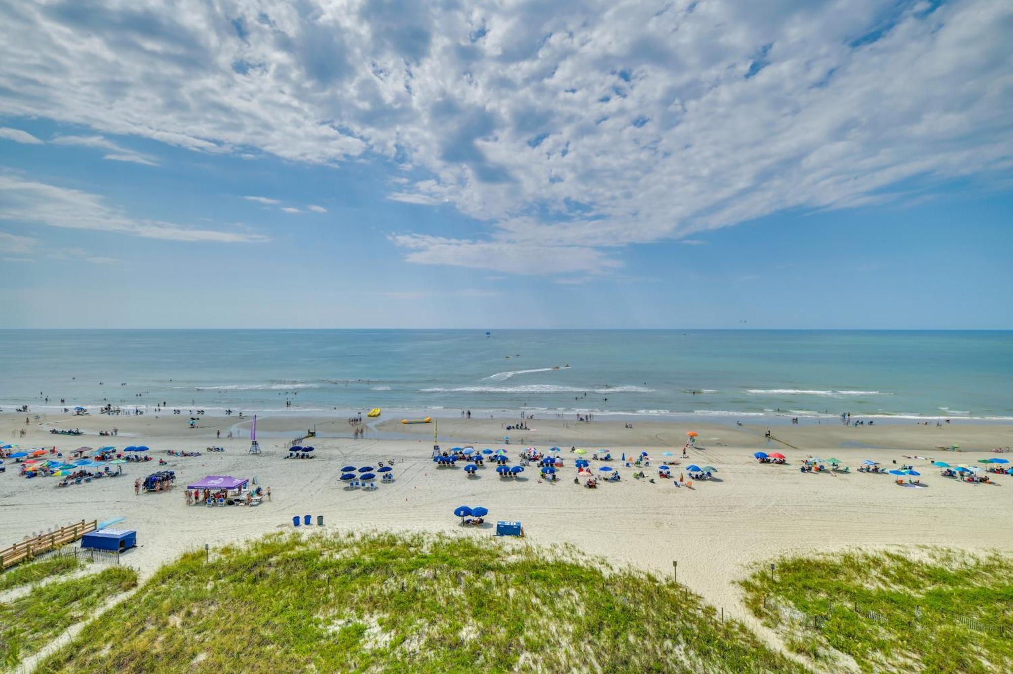 Cozy Coastal Condo With Airy Oceanfront Balcony Myrtle Beach Exterior photo
